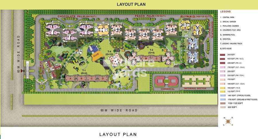 omaxe palm greens phase ii project master plan image1