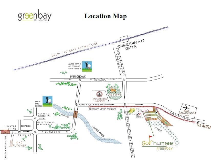 Orris Greenbay Golf Village Plots