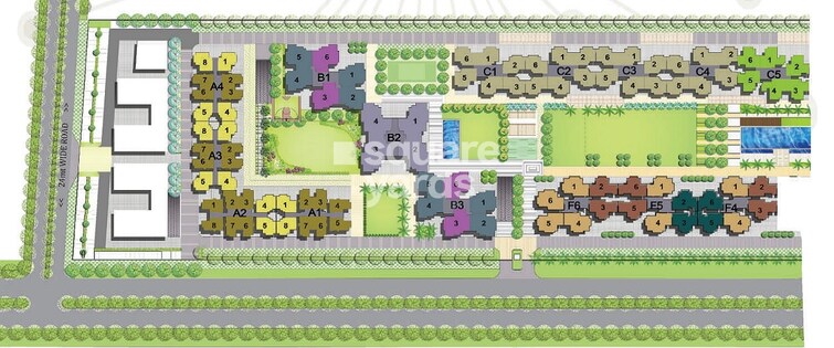Panchsheel Greens Master Plan Image