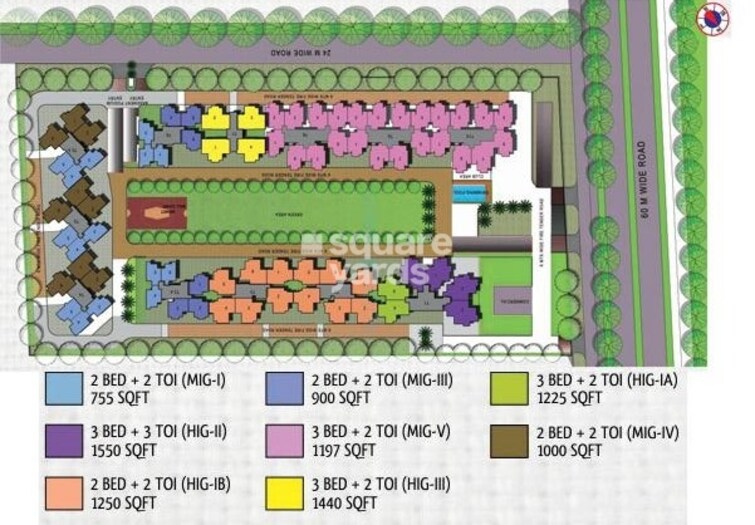 Panchsheel Hynish Master Plan Image