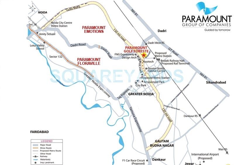 Paramount Golf Forest Studio Apartments Phase 2 -