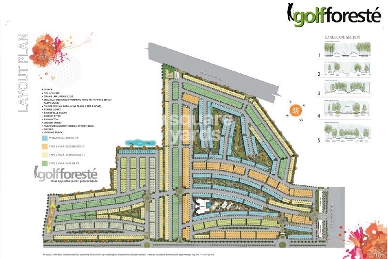 Paramount Golf Foreste Apartments Master Plan Image