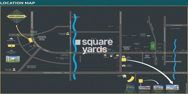 PKS Town Central Location Image