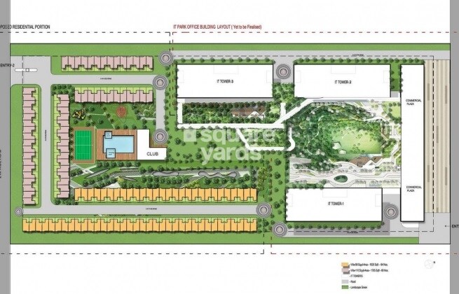 Premia Corporate City Power Villas Master Plan 1