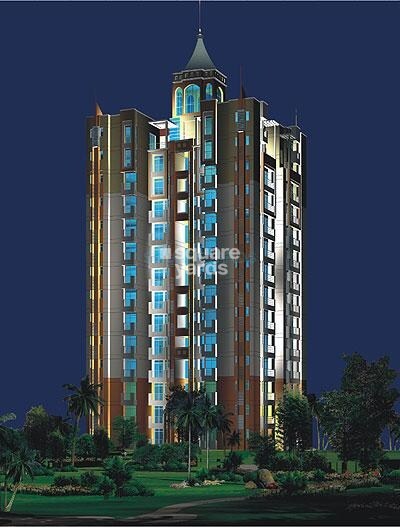 Purvanchal Heights Tower View 1