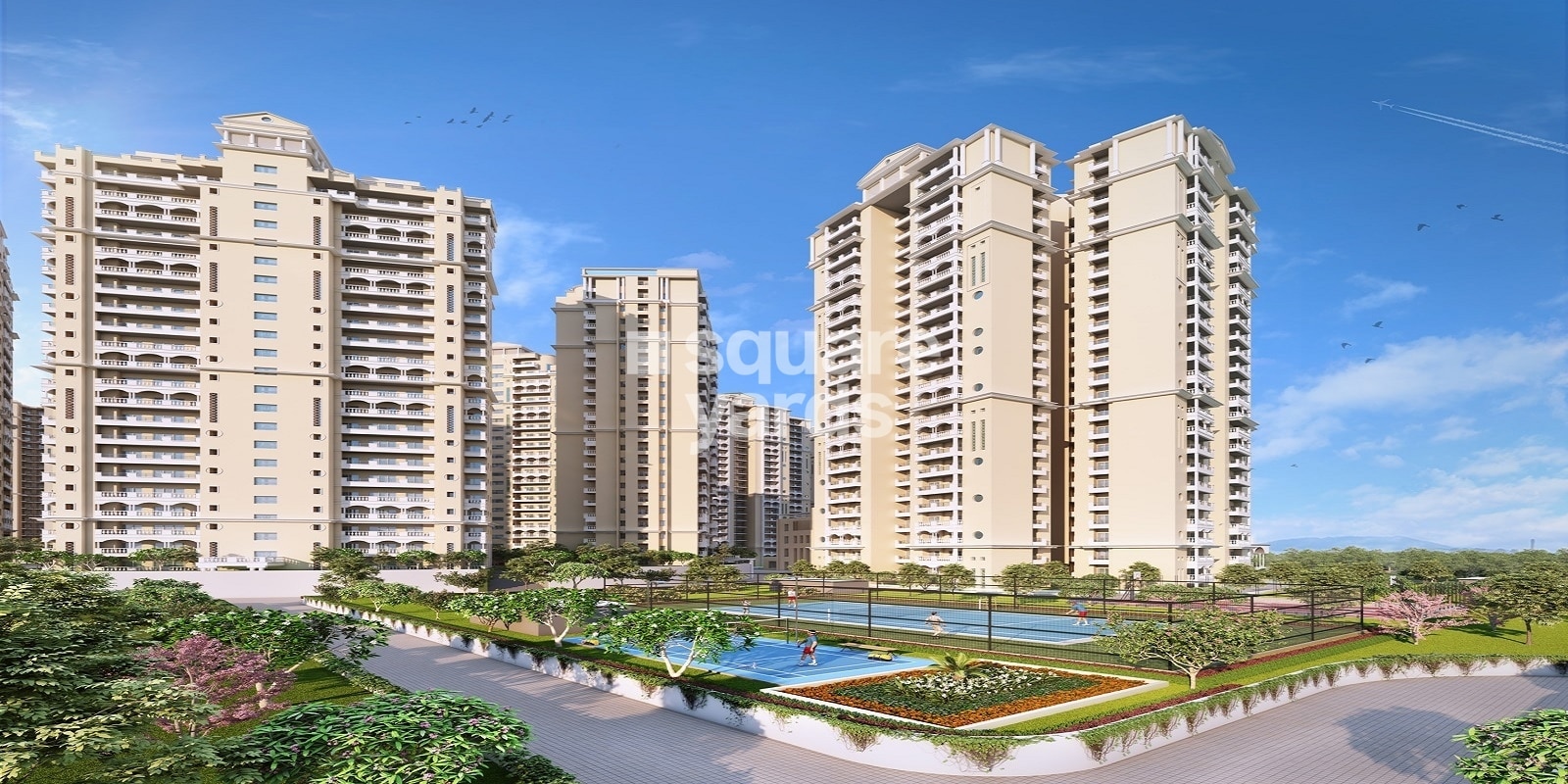 Purvanchal Royal City residential project in Chi V Greater Noida