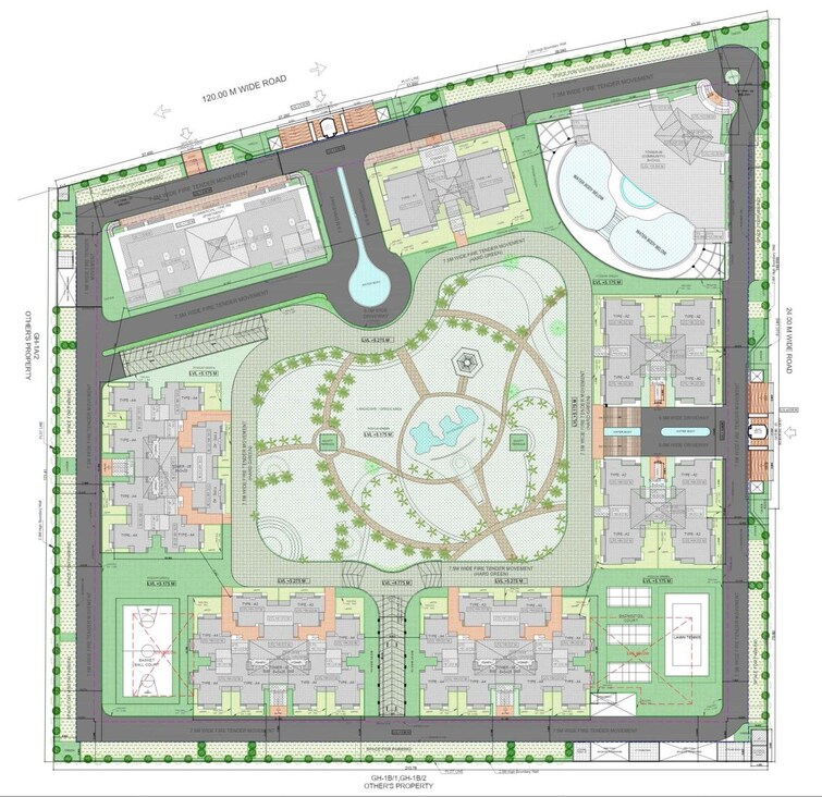 Purvanchal Sunbliss Master Plan Image 1