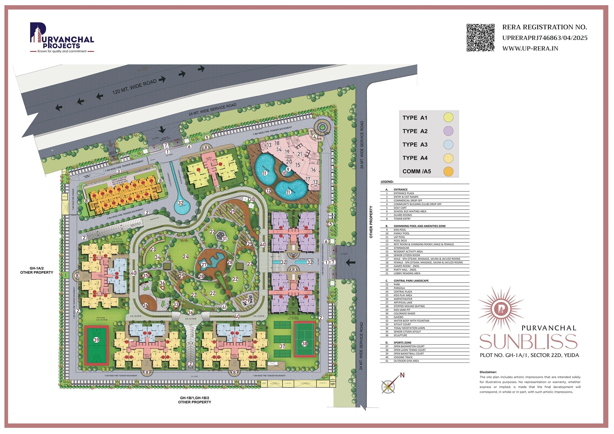 Purvanchal Sunbliss Master Plan 2