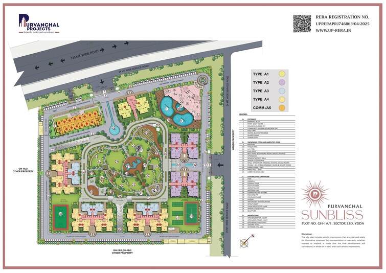 Purvanchal Sunbliss Master Plan Image 2