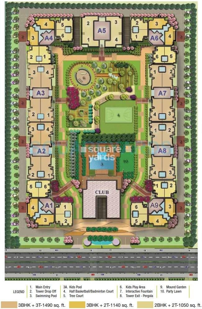 Radhey Krishna Casa Green I Master Plan 1