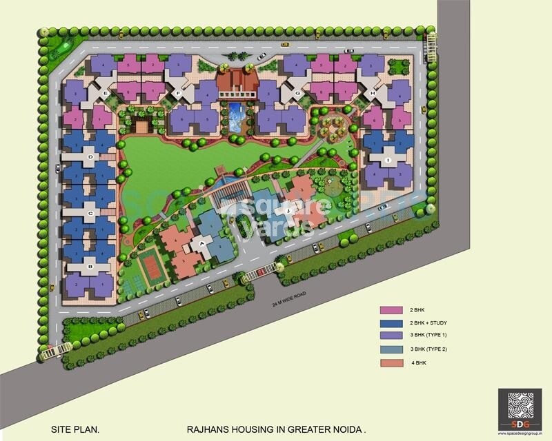 Rajhans Residency Master Plan 1