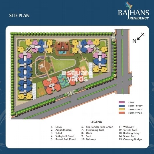 Rajhans Residency Phase 2 Master Plan 1