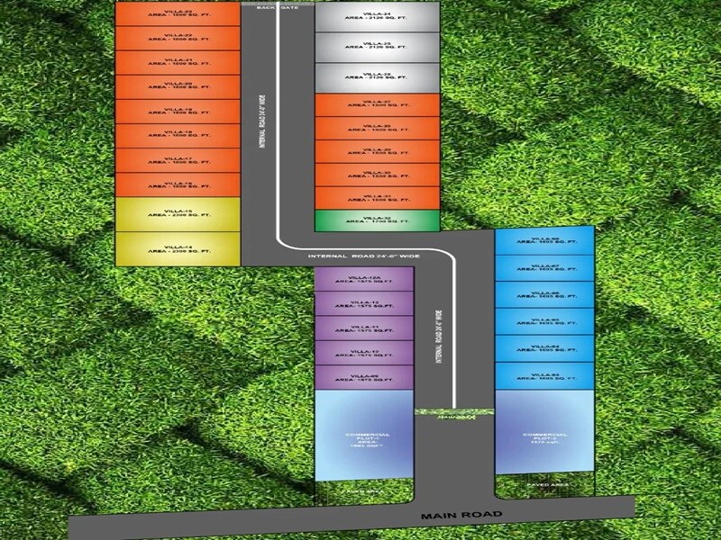 Redbricks Pristine Villas Master Plan 1