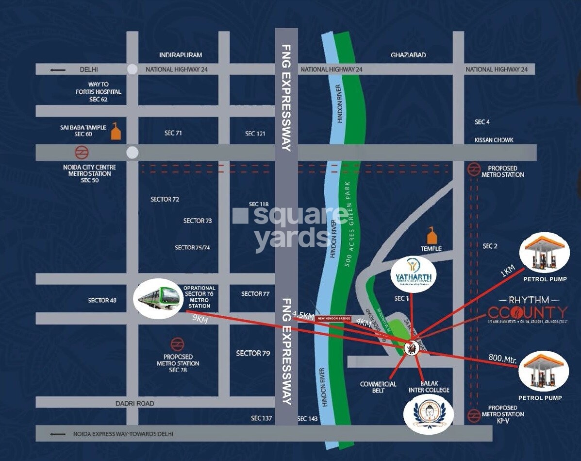 Rhythm CCounty Location Image