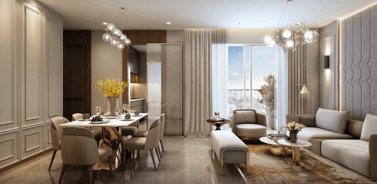 Sam Palm Olympia Phase III Apartment Interiors