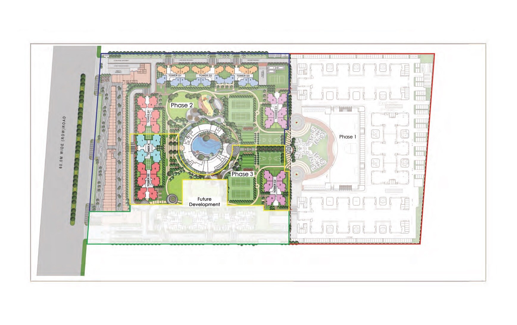 Sam Palm Olympia Phase III Master Plan 1