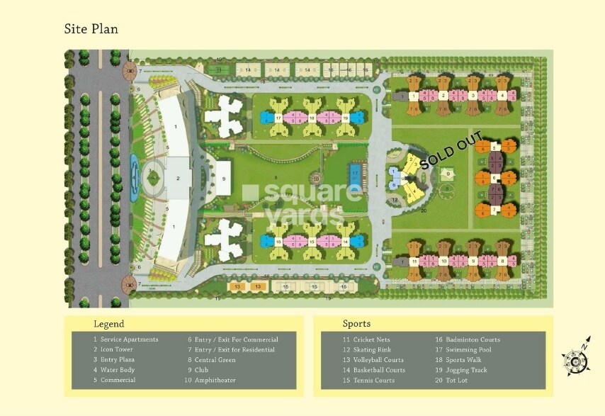 Sam Palm Olympia Master Plan 1