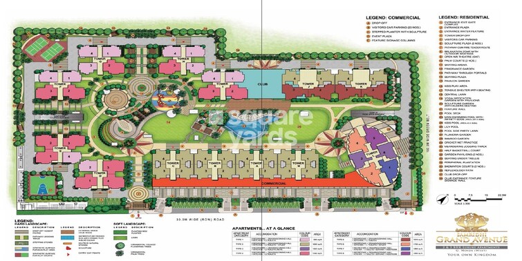 Samridhi Grand Avenue Master Plan Image
