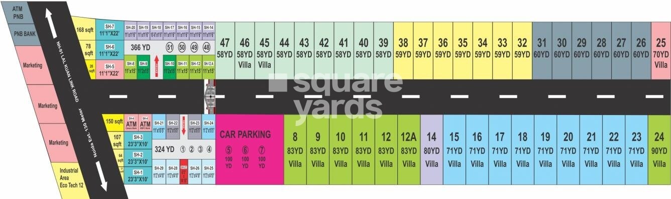 Sanskriti Garden Phase 2 Master Plan Image