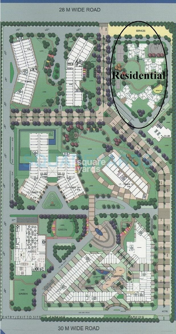 Sarvottam NX One Master Plan Image