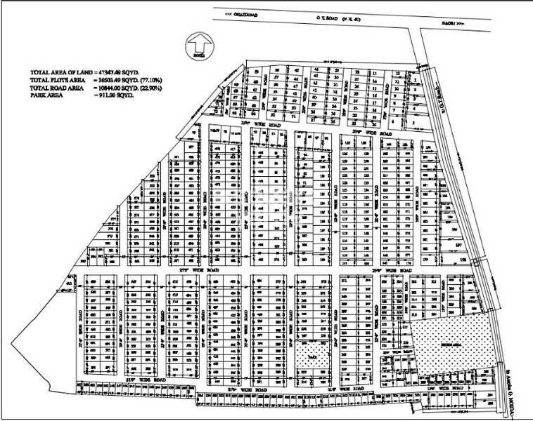 Satyam Defence Colony Phase II Master Plan Image