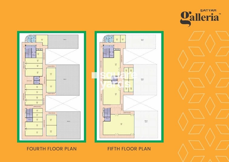 Satyam Galleria Floor Plans 2