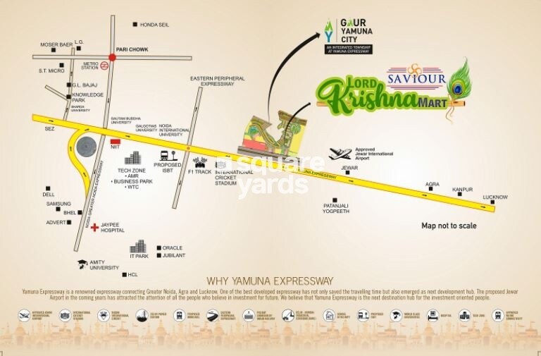 Saviour Lord Krishna Mart Location Image