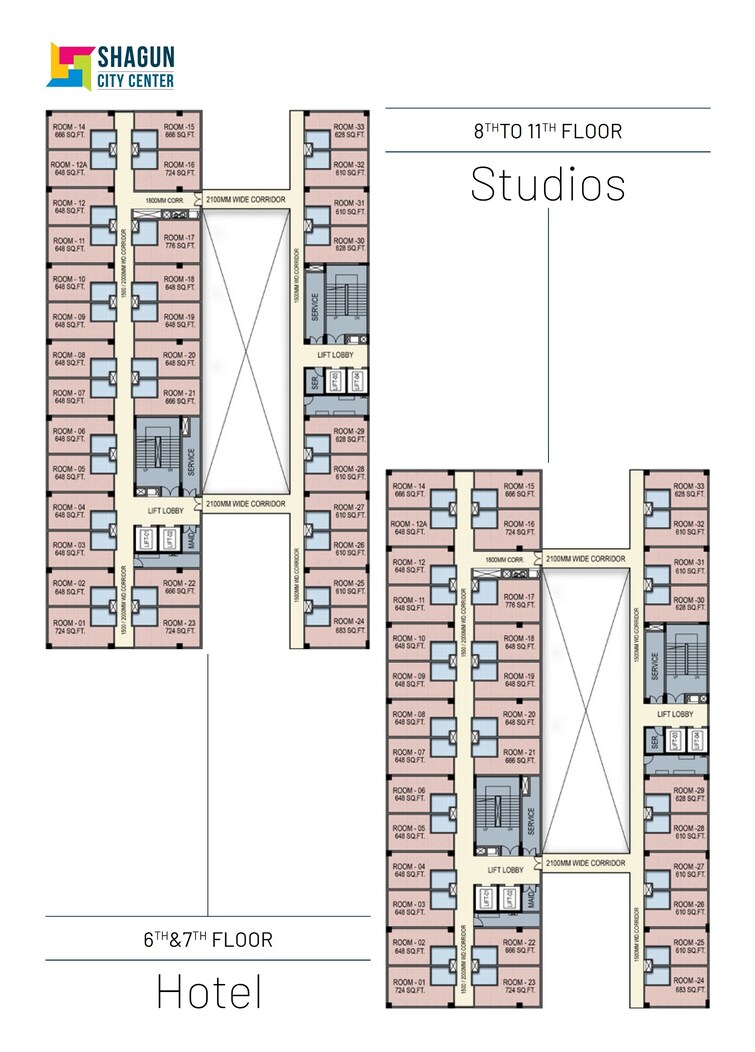 Shagun City Center Floor Plans 5