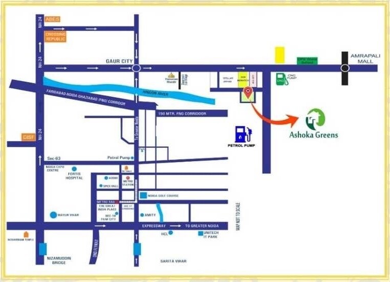 Shree Brahma Ashoka Greens Location Image