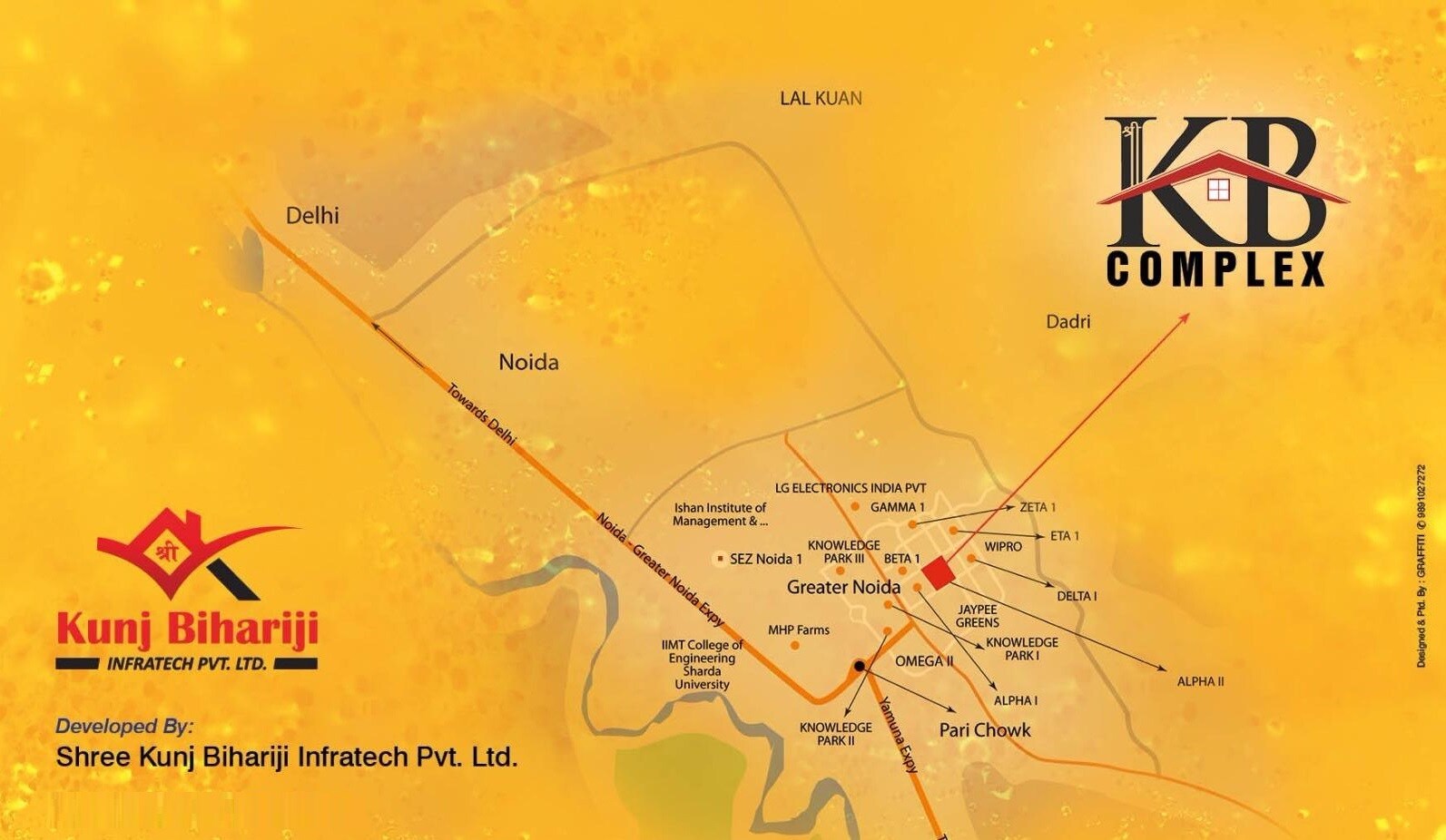 Shree Kunj KB Complex Location Image