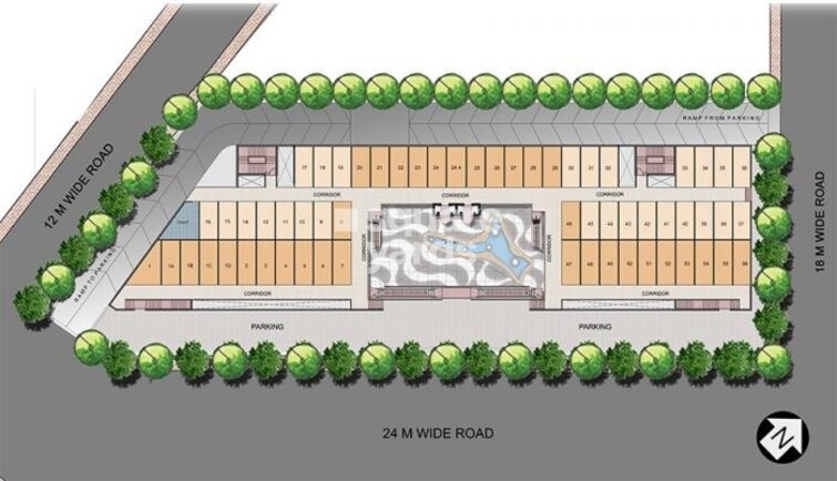 Shri Vinayaka Beta Plaza Master Plan Image