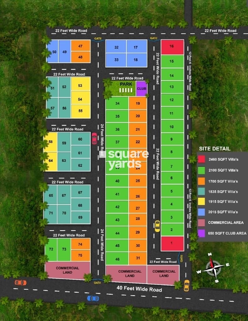 Sindhuja Greens Master Plan Image