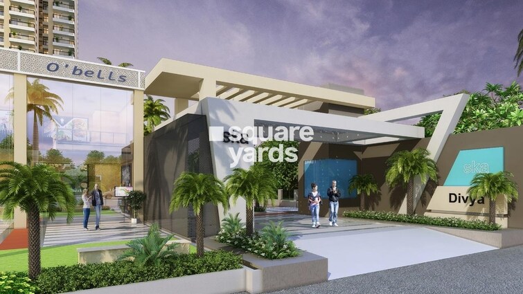 SKA Divya Towers Entrance View