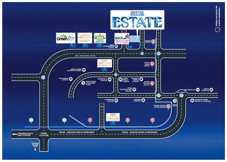 SKA Estate Location Image