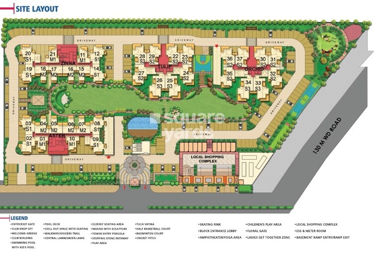 SKA Metro Ville Master Plan Image