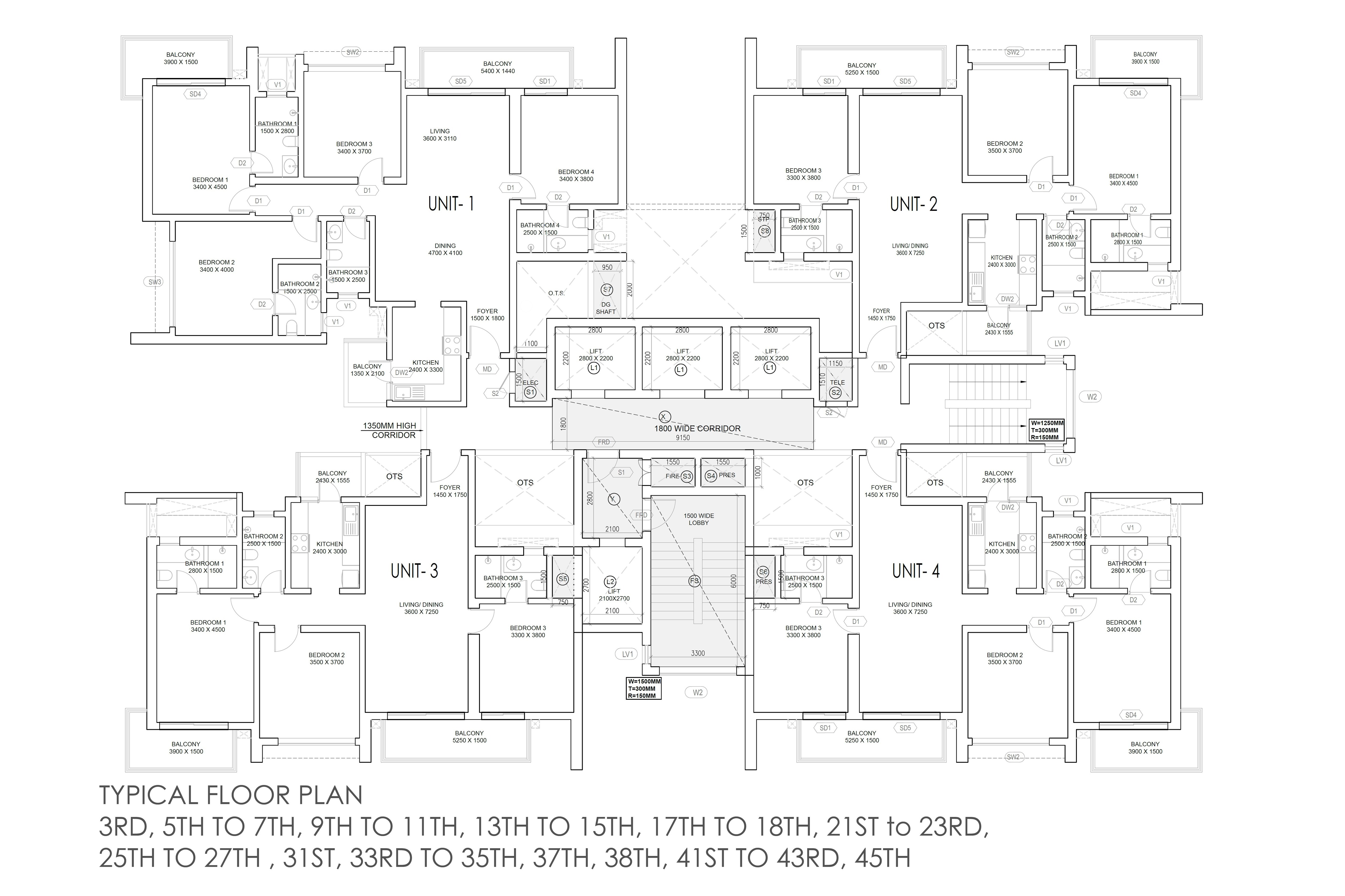 Sobha Aurum Floor Plans 3