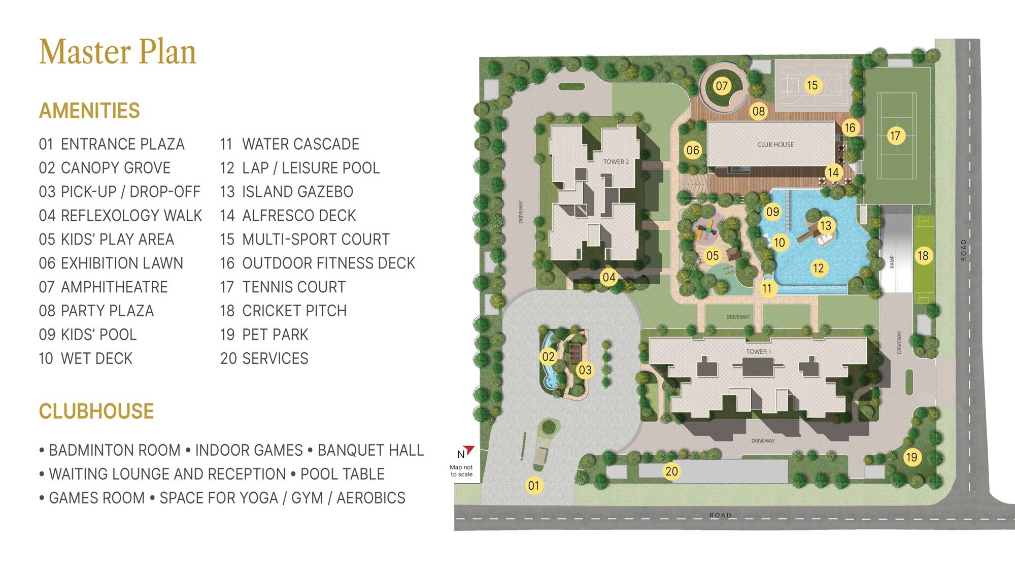 Sobha Aurum Master Plan Image