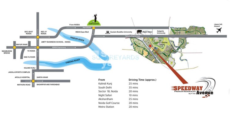 Skyline Speedway Avenue Location Image