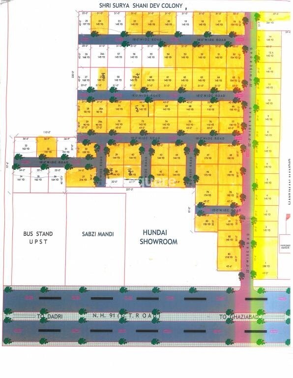 SS Shri Surya Shanidev Enclave Master Plan 1