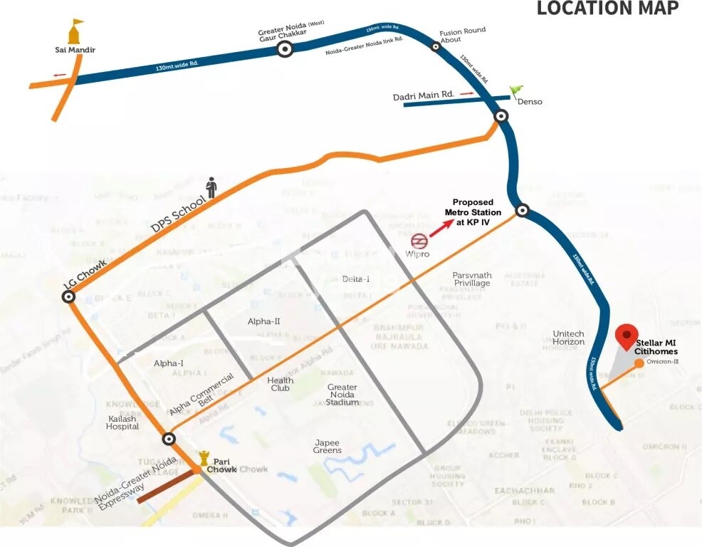 Stellar Mi Citihomes Location Image