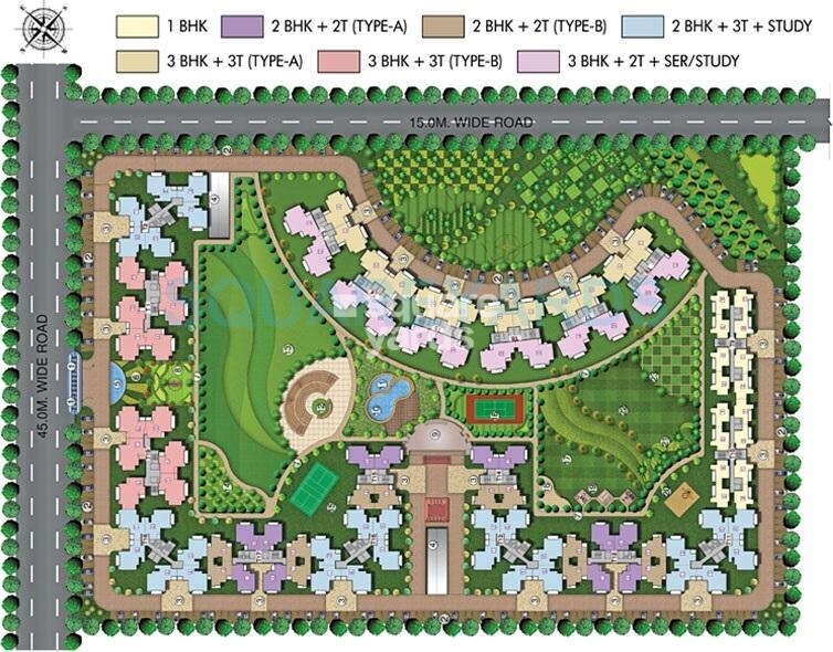 Sunworld Vandita Master Plan 1