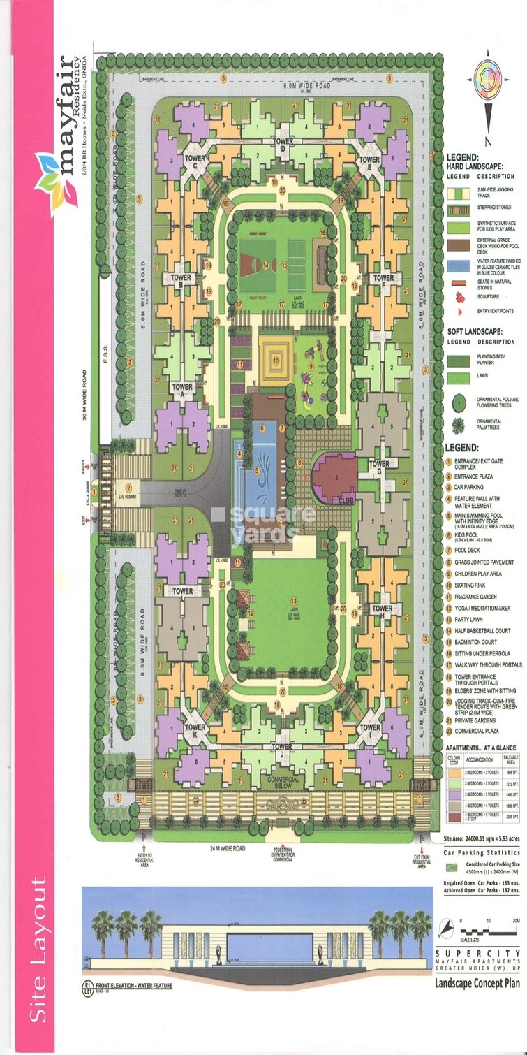 Supercity Mayfair Residency Phase II Master Plan Image