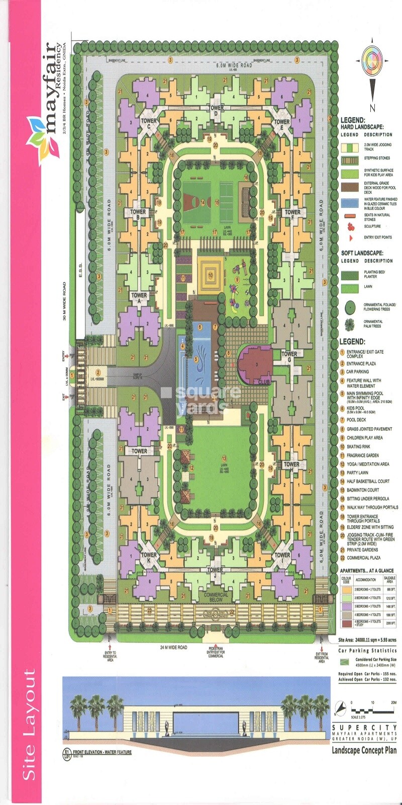 Supercity Mayfair Residency Phase II Master Plan Image