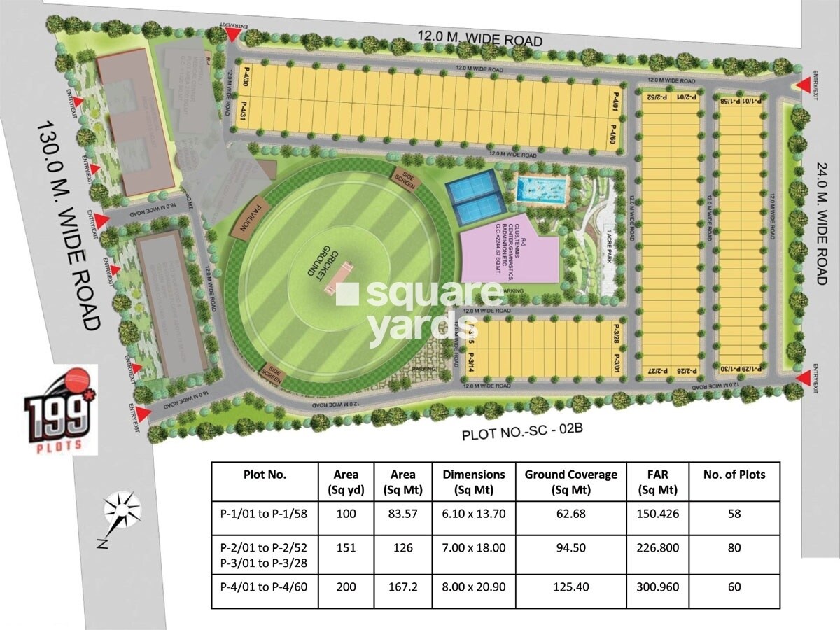 Supertech 199 Plots Master Plan 1