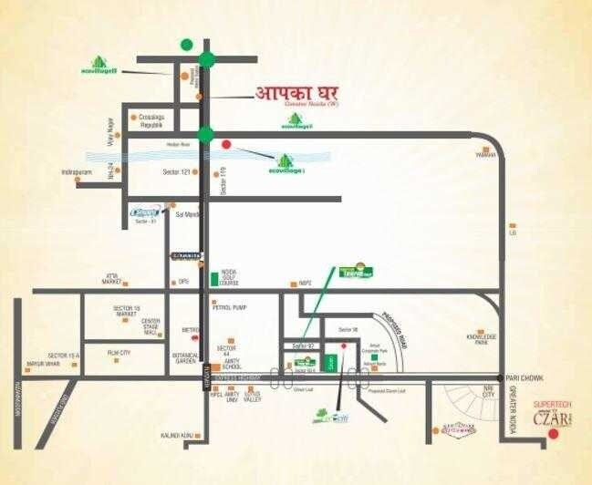 Representative image as actual visual unavailable for Supertech Aapka Ghar