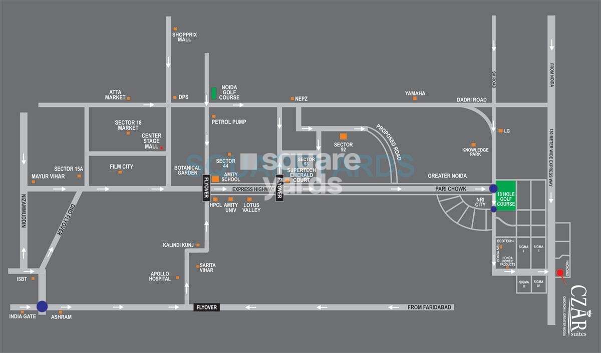 supertech czar suites location image1