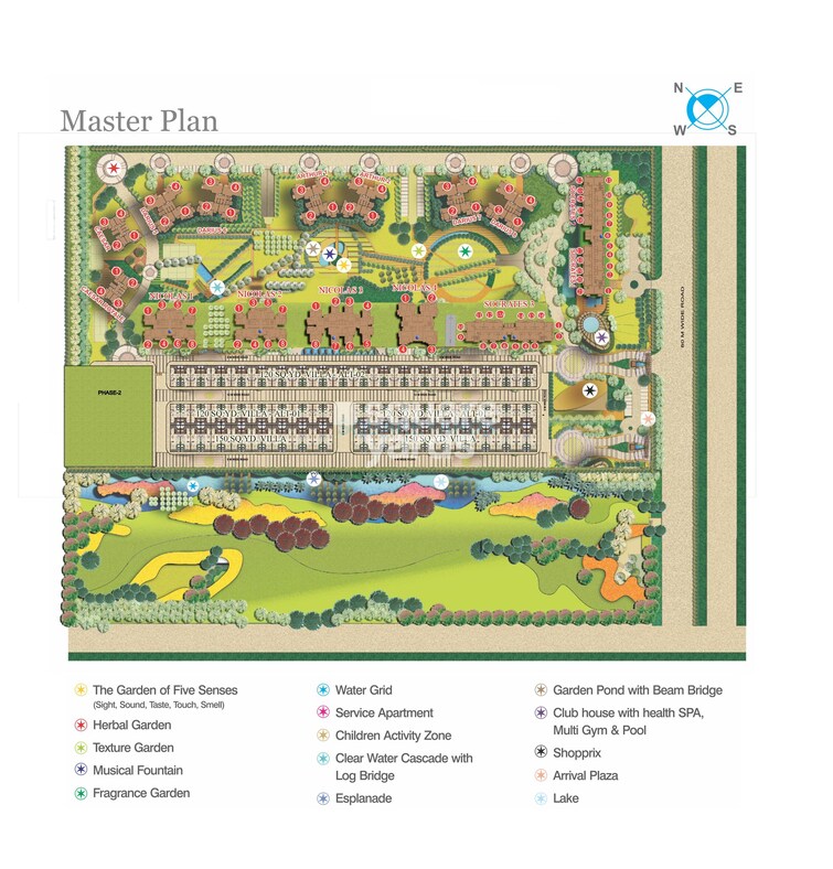 Supertech Czar Suites Master Plan Image