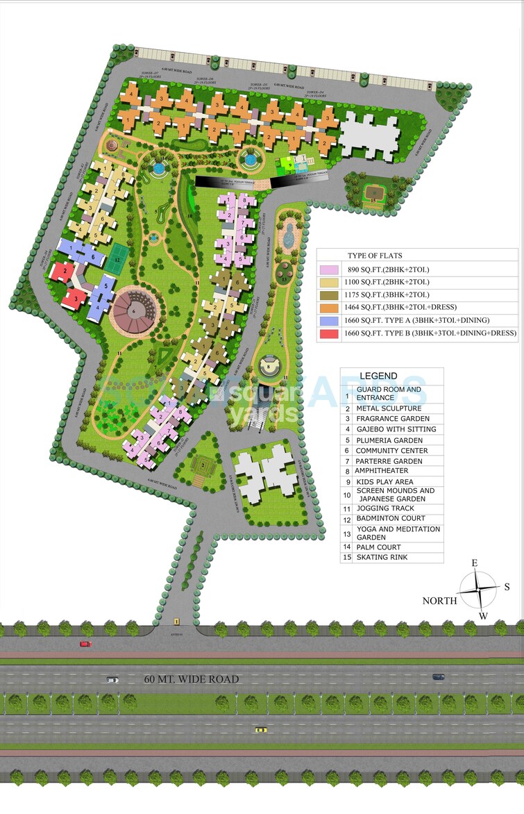 Supertech Ecovillage IV Master Plan Image