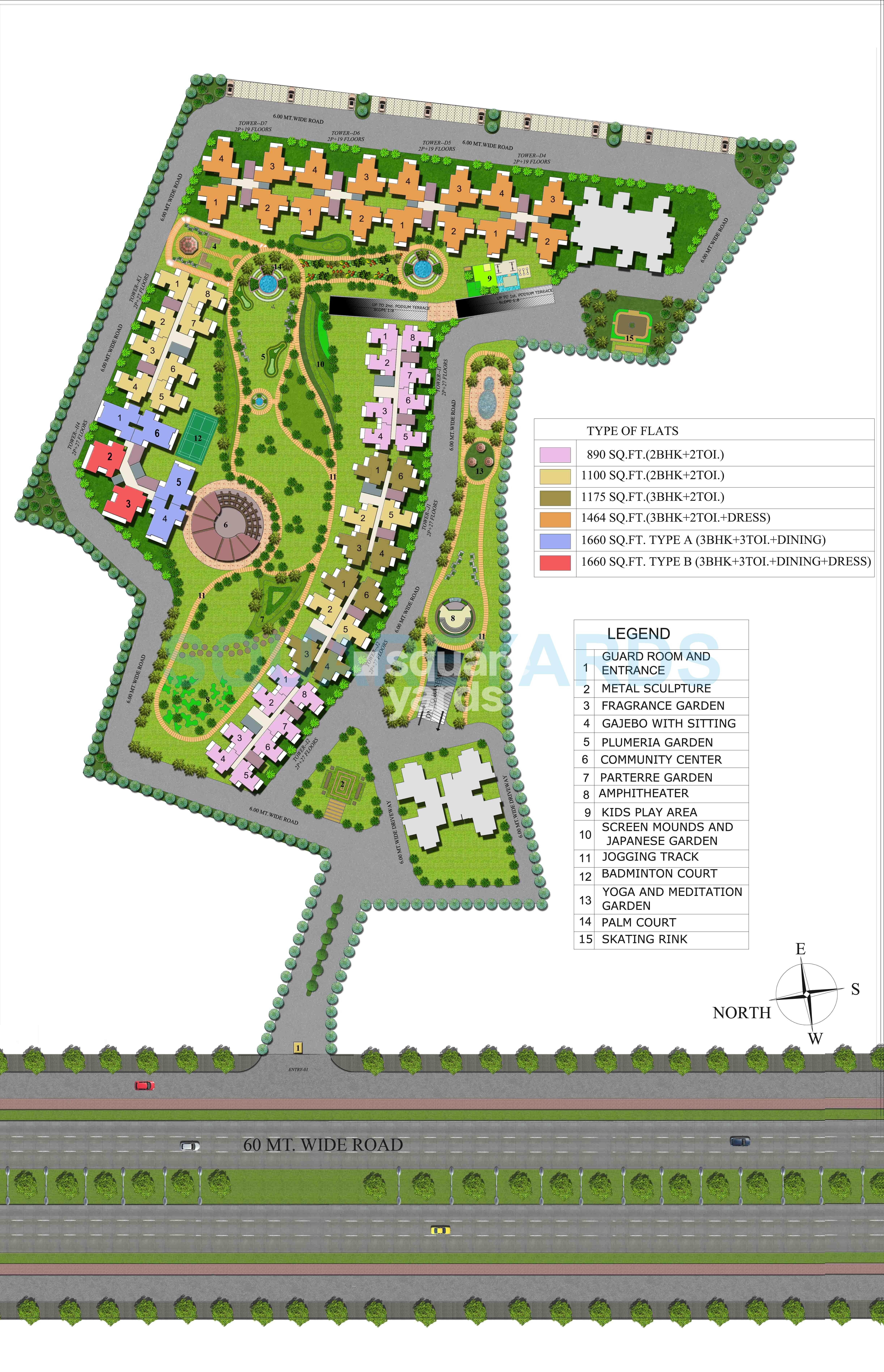 Supertech Ecovillage IV Master Plan Image