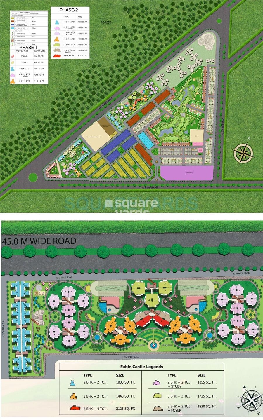 Supertech Fable Castle Master Plan 1